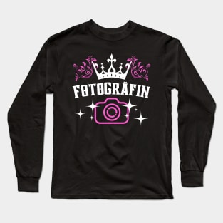 Fotografie Frauen Fotografin Lustige Damen Long Sleeve T-Shirt